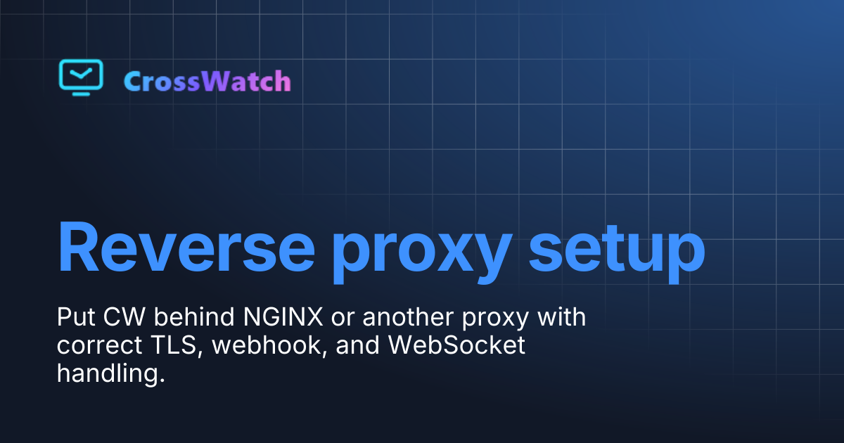 Reverse proxies | WIKI
